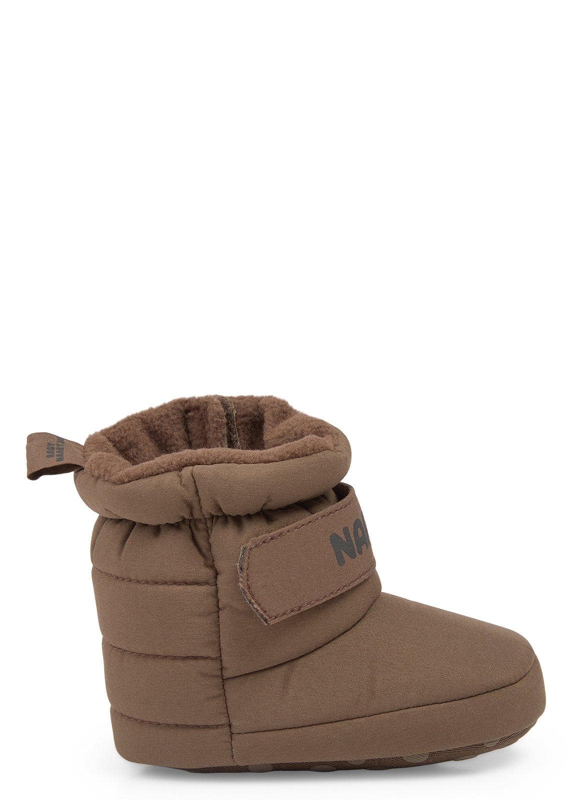 Newborn Boys Brown Booties