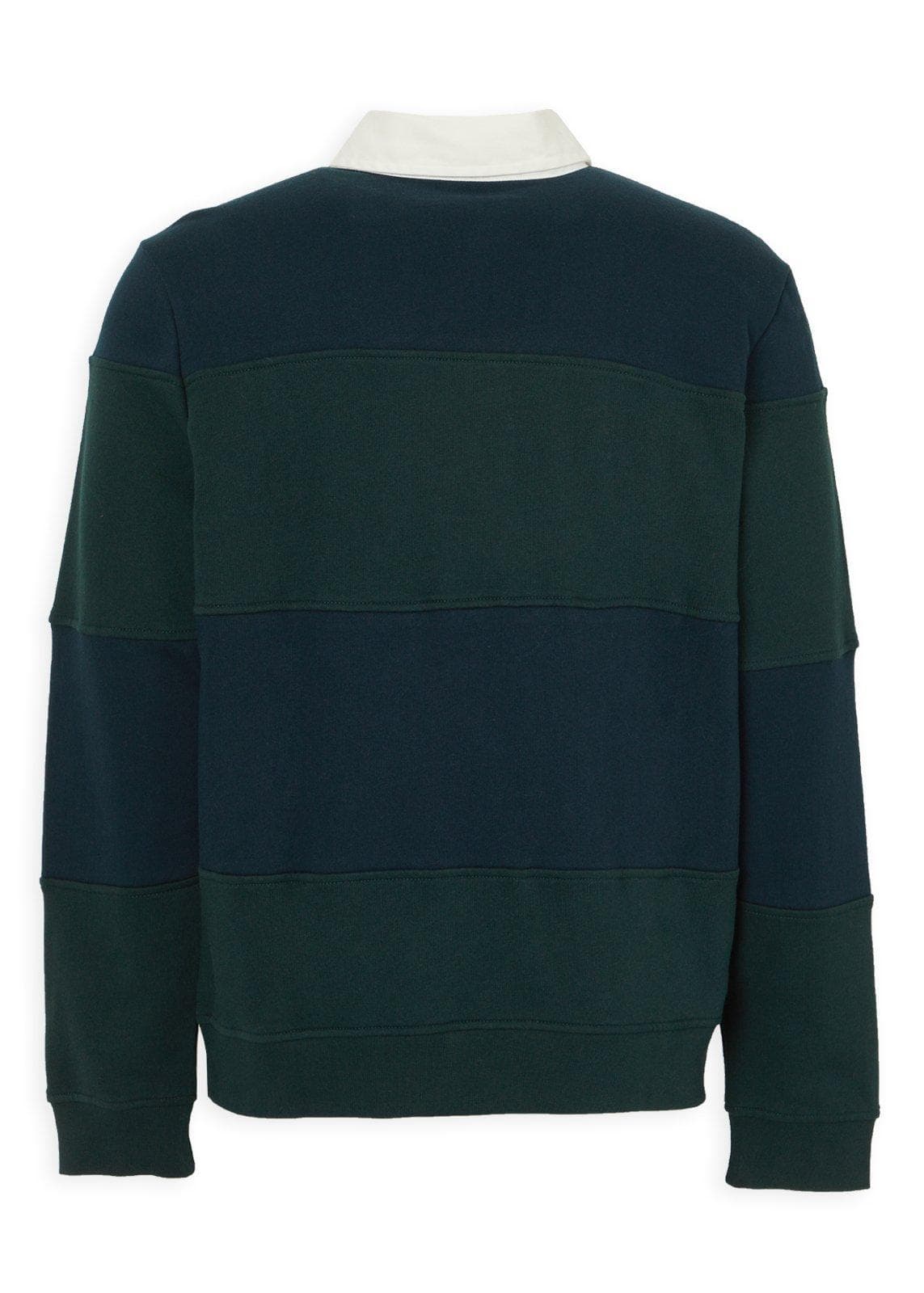 Green and Navy Rugby Jersey, view 2