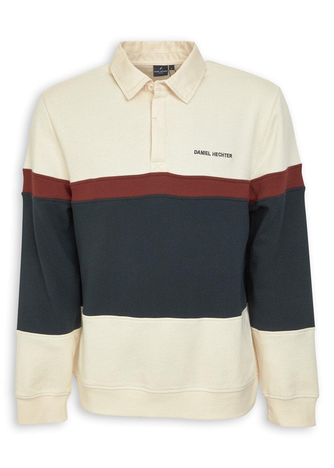 Beige Panelled Rugby Jersey