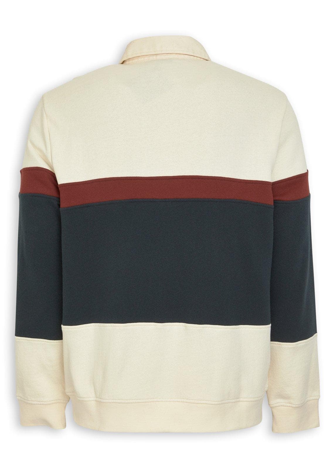 Beige Panelled Rugby Jersey, view 2