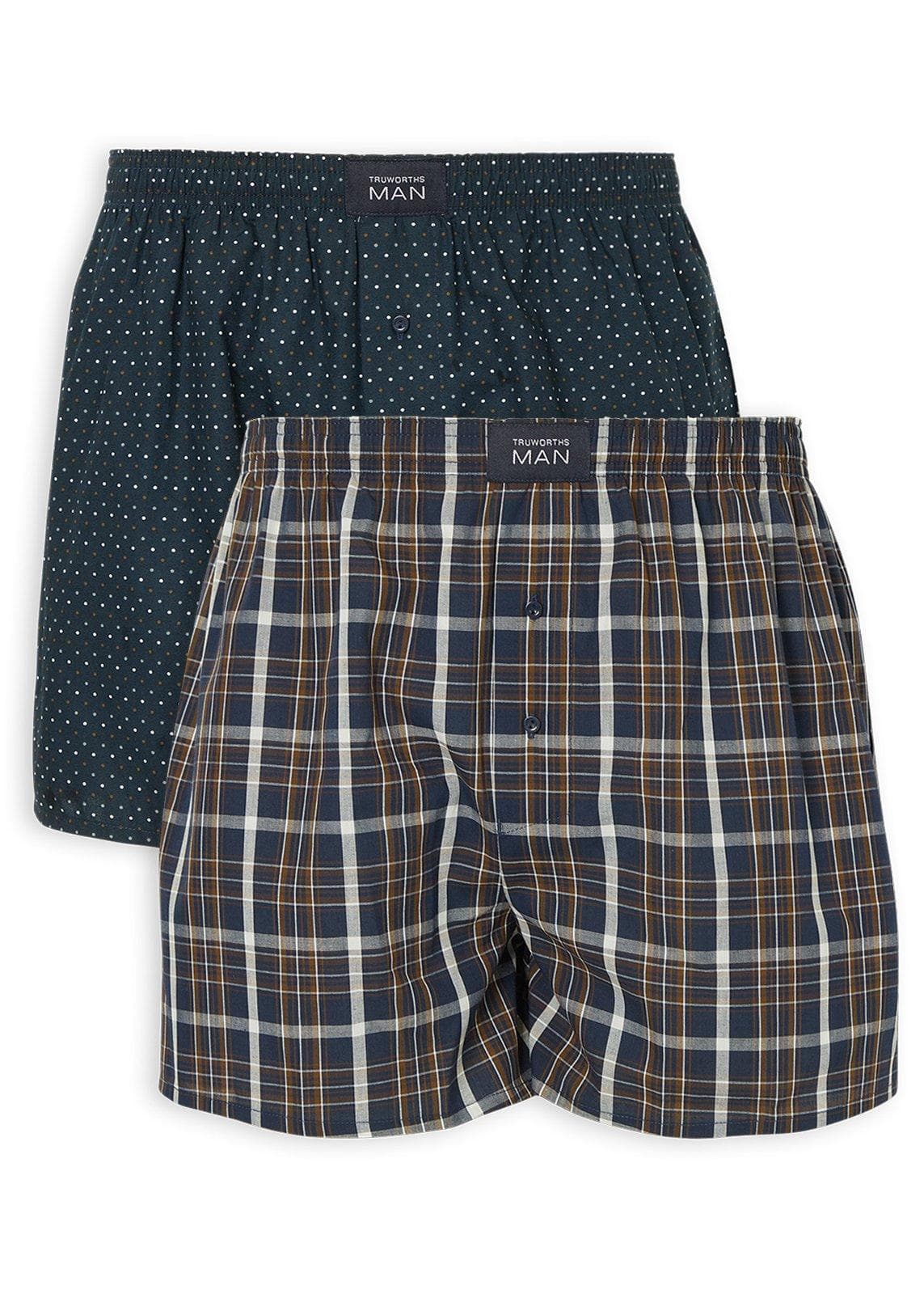 Tan 2-Pack Boxers