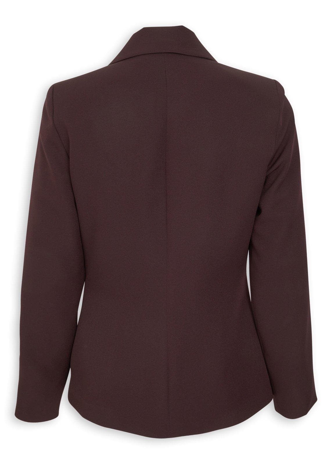 Plum Fitted Blazer, view 2