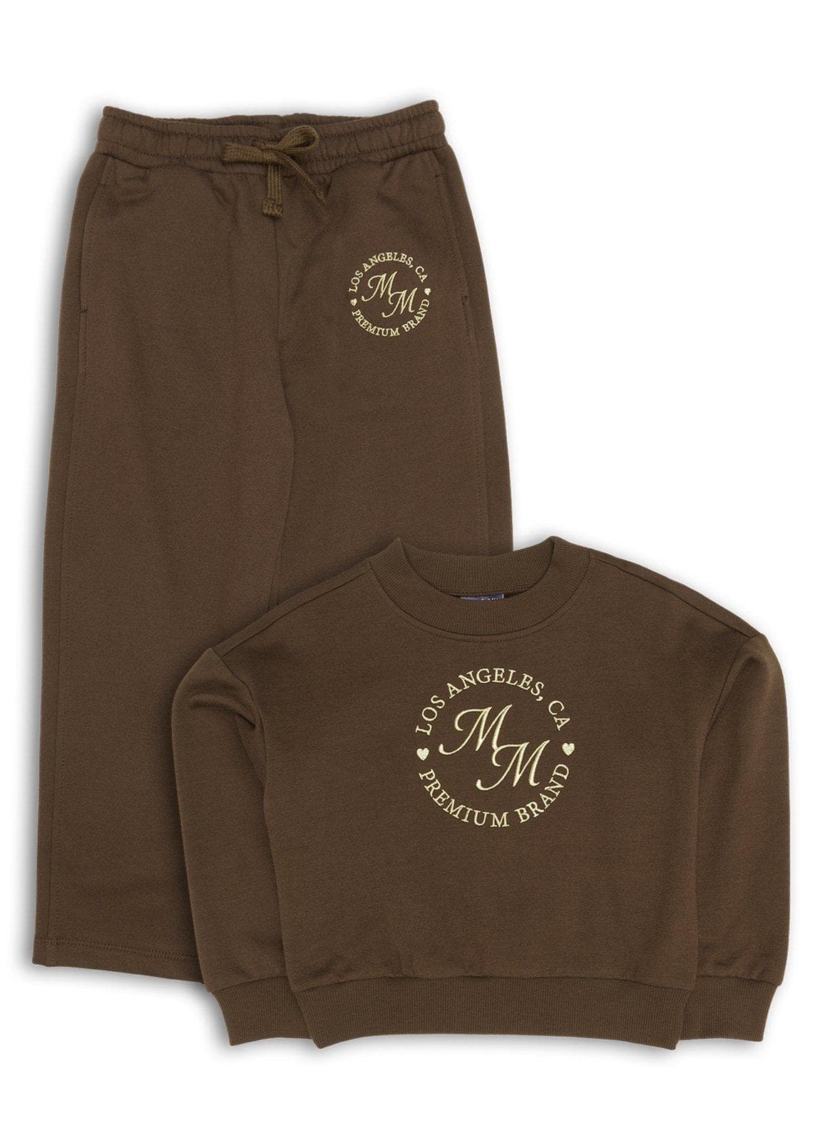 Kid Girls Sweatshirt and Jogger Set
