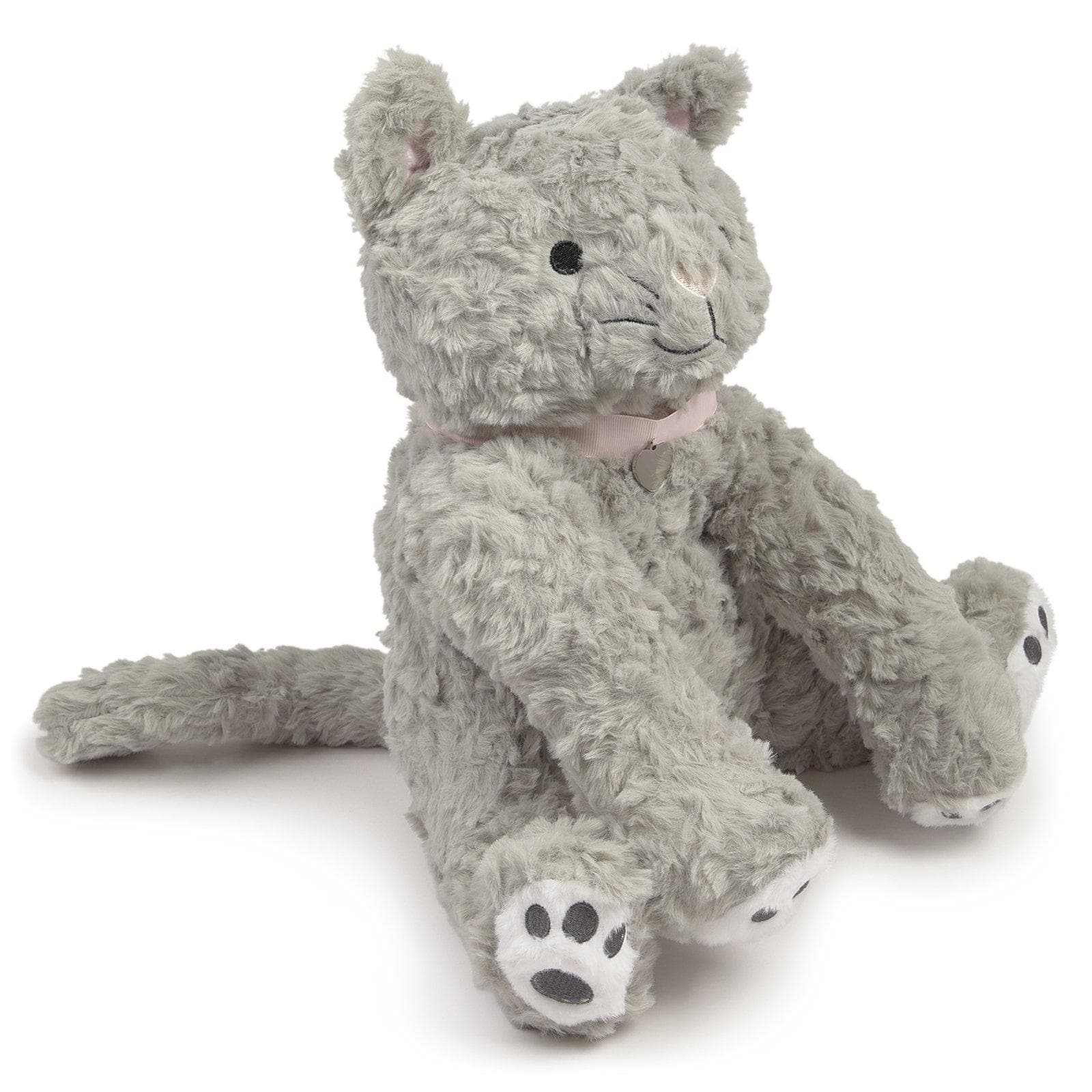 Grey Cat Plush Toy