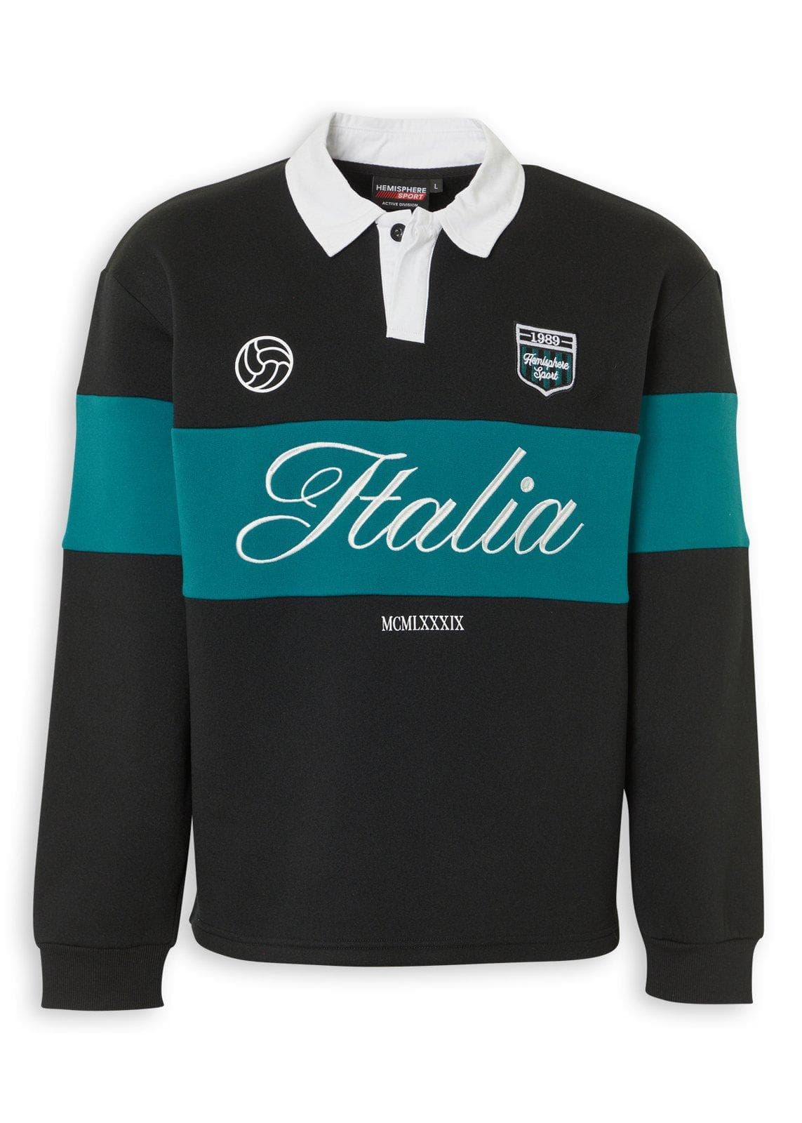 Black Rugby Jersey