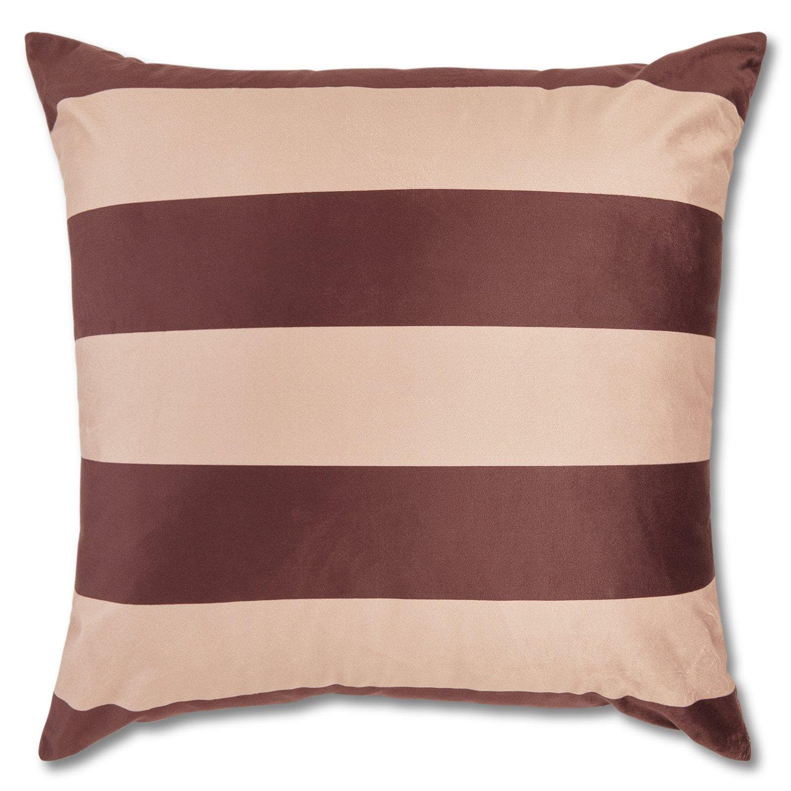 Wine Striped Scatter Cushion 55X55cm