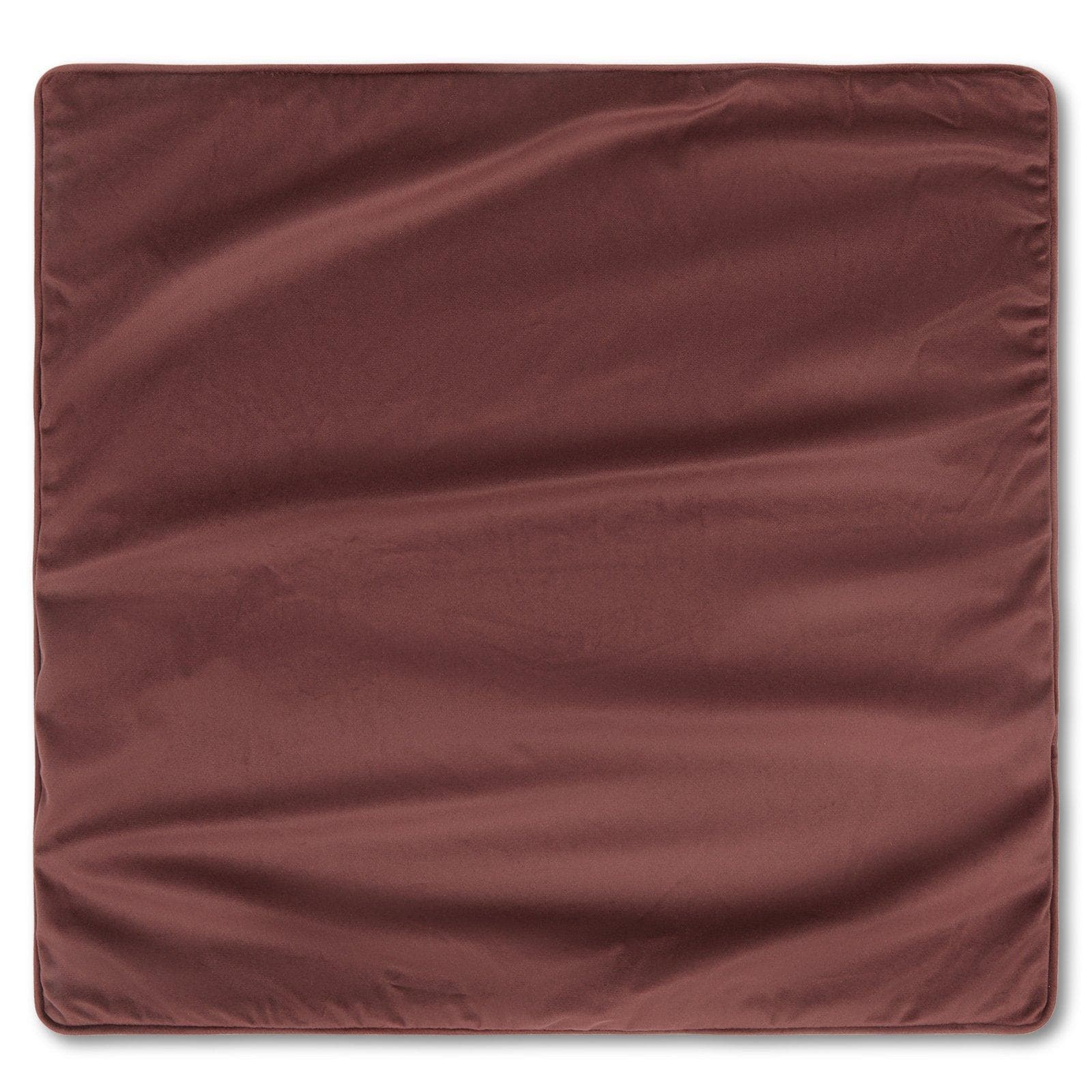 Wine Velvet Scatter Cushion Cover 60X60cm