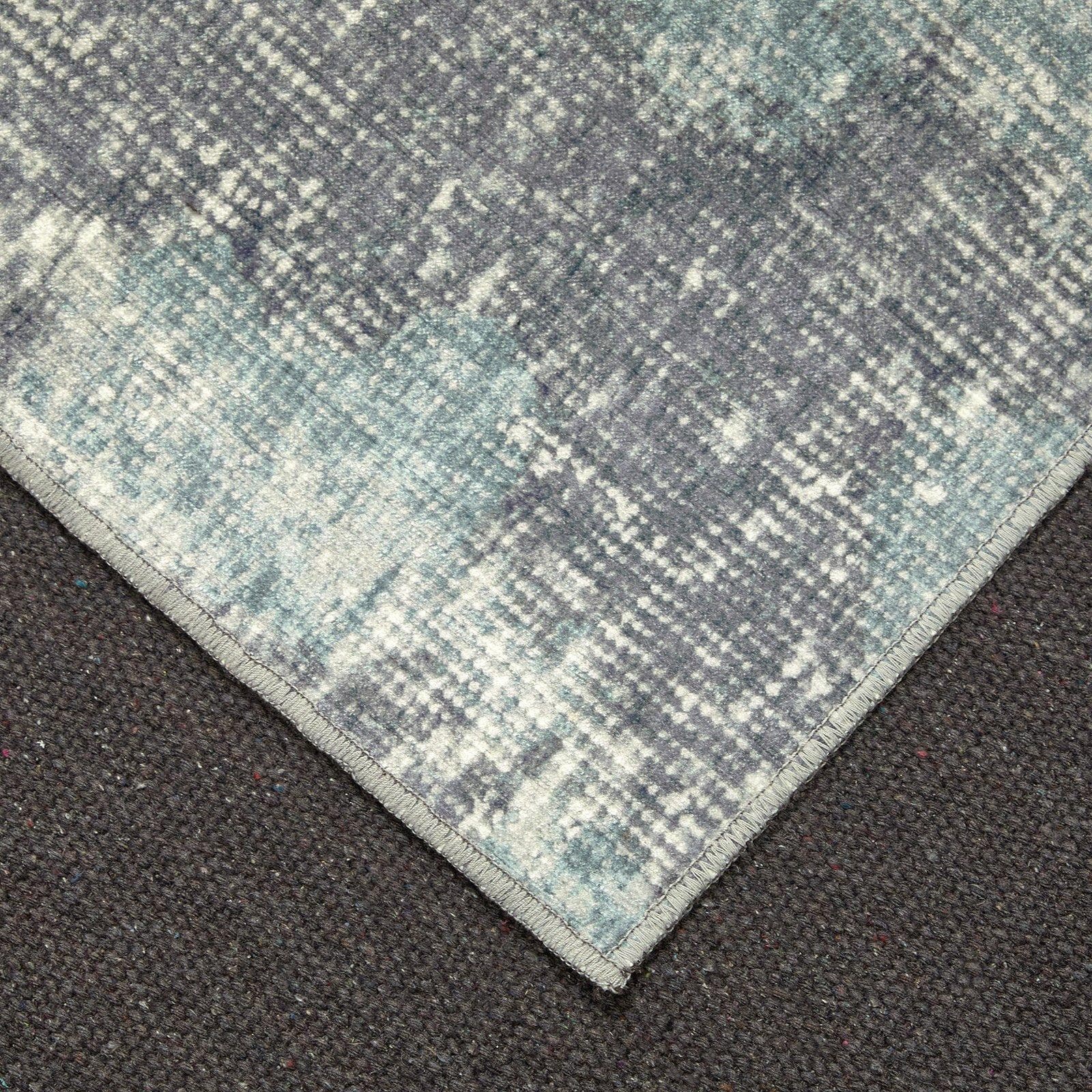 Azure Distressed Rug, view 2