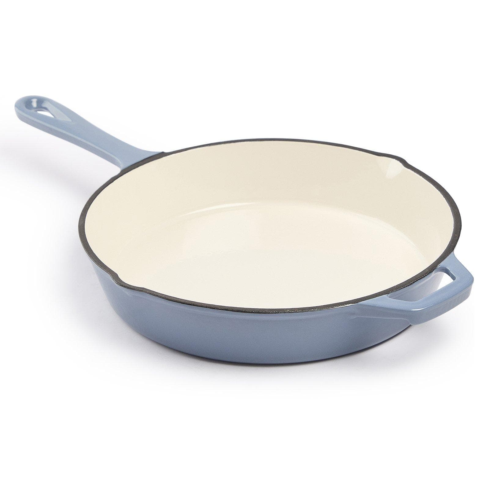 Blue Cast Iron Fry Pan 24cm