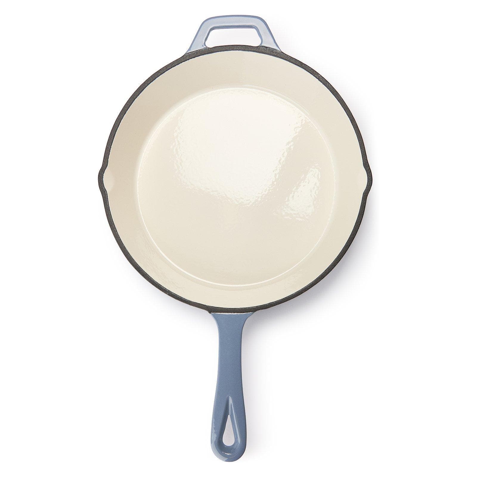 Blue Cast Iron Fry Pan 24cm, view 2