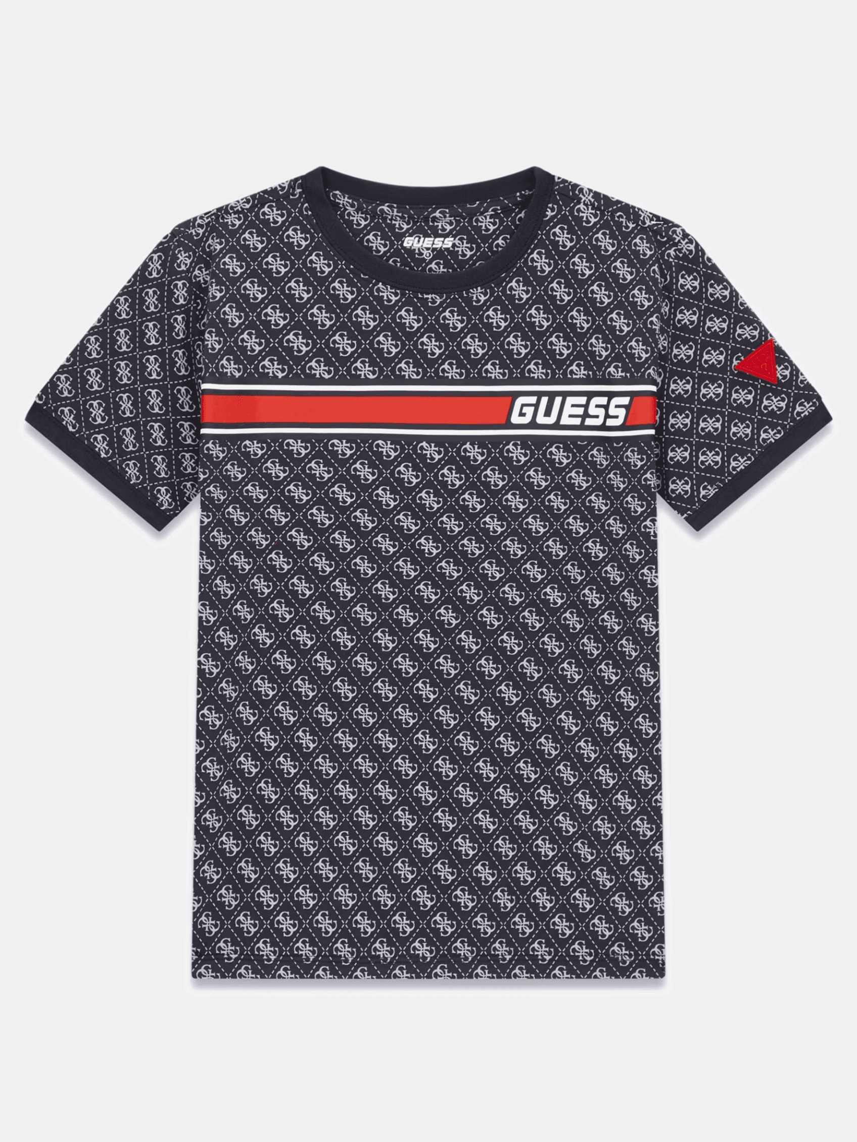 4G Logo Print Stretch T-Shirt (7-14), view 2
