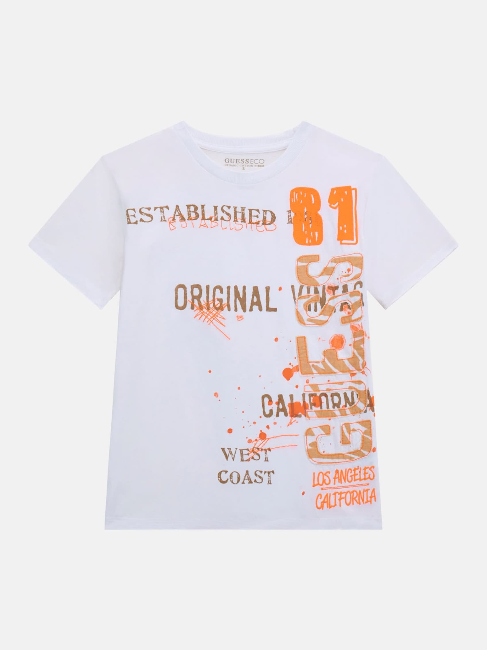 Logo Embroidery T-Shirt (7-14), view 2