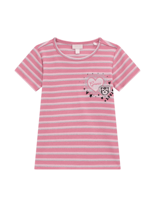 Striped Ribbed T-Shirt (2-6)