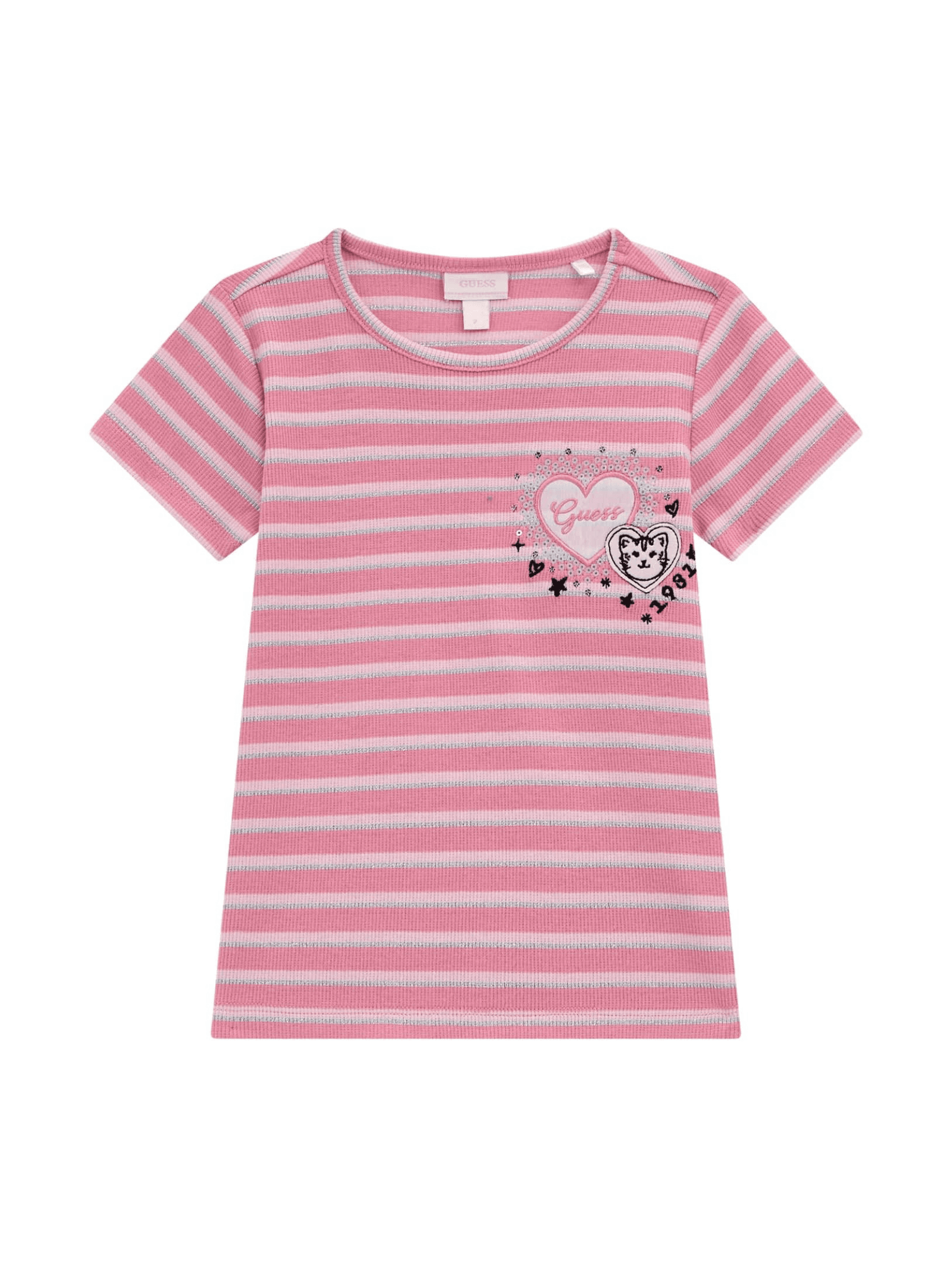 Striped Ribbed T-Shirt (2-6), view 2