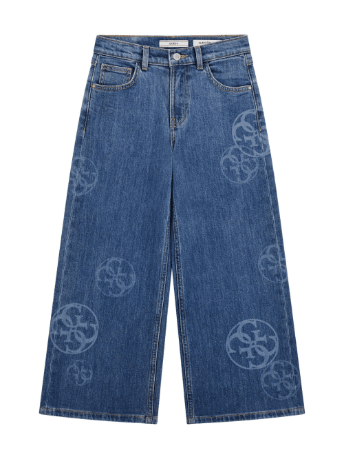 Comfort 4G Logo Palazzo Denim (7-14)