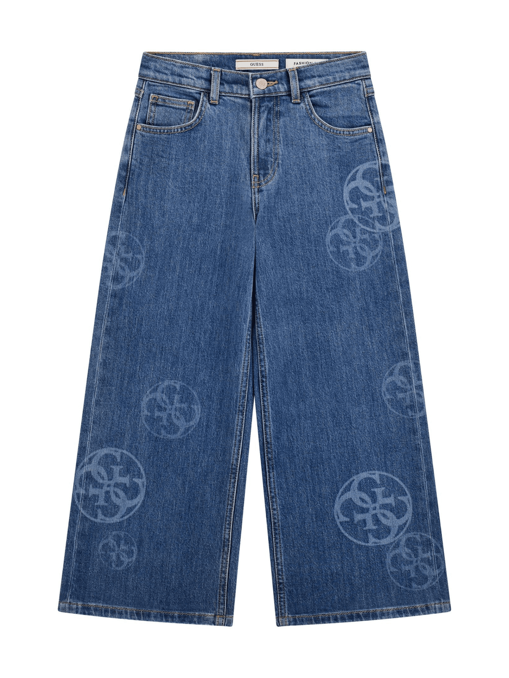 Comfort 4G Logo Palazzo Denim (7-14), view 2