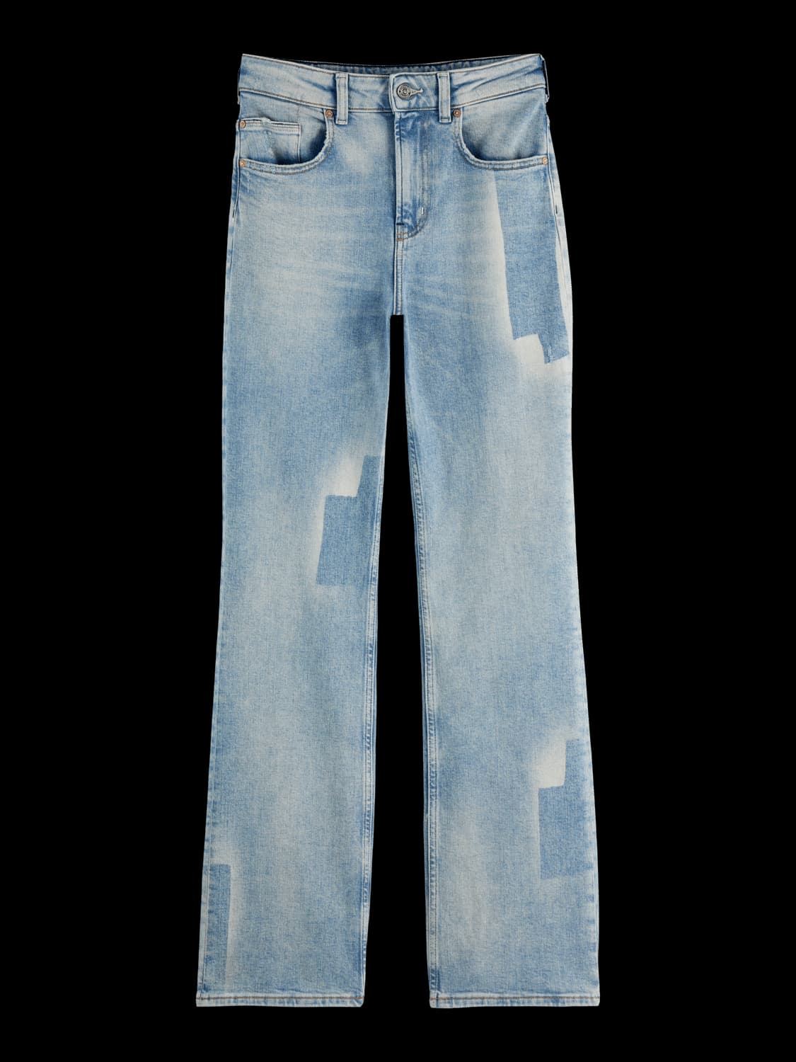 The Glow Bootcut Jeans — Art From The Heart