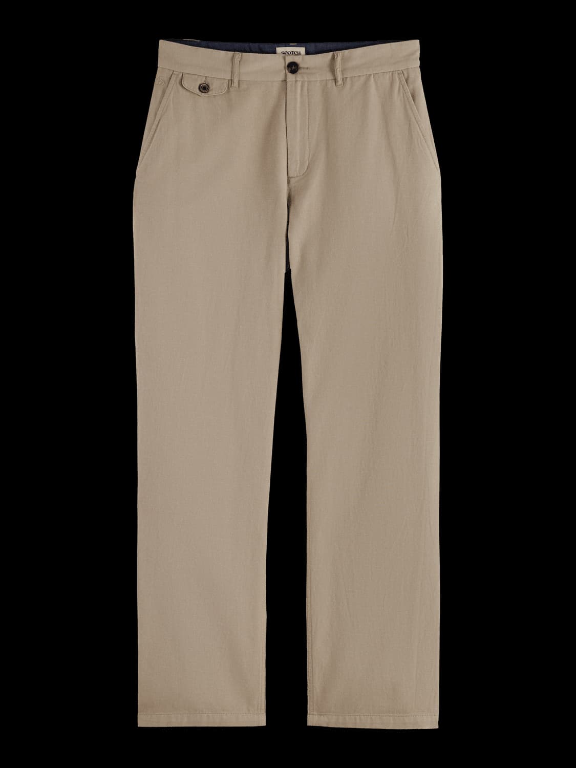 Otis – Relaxed Straight-Fit Cotton Linen Twill Chino