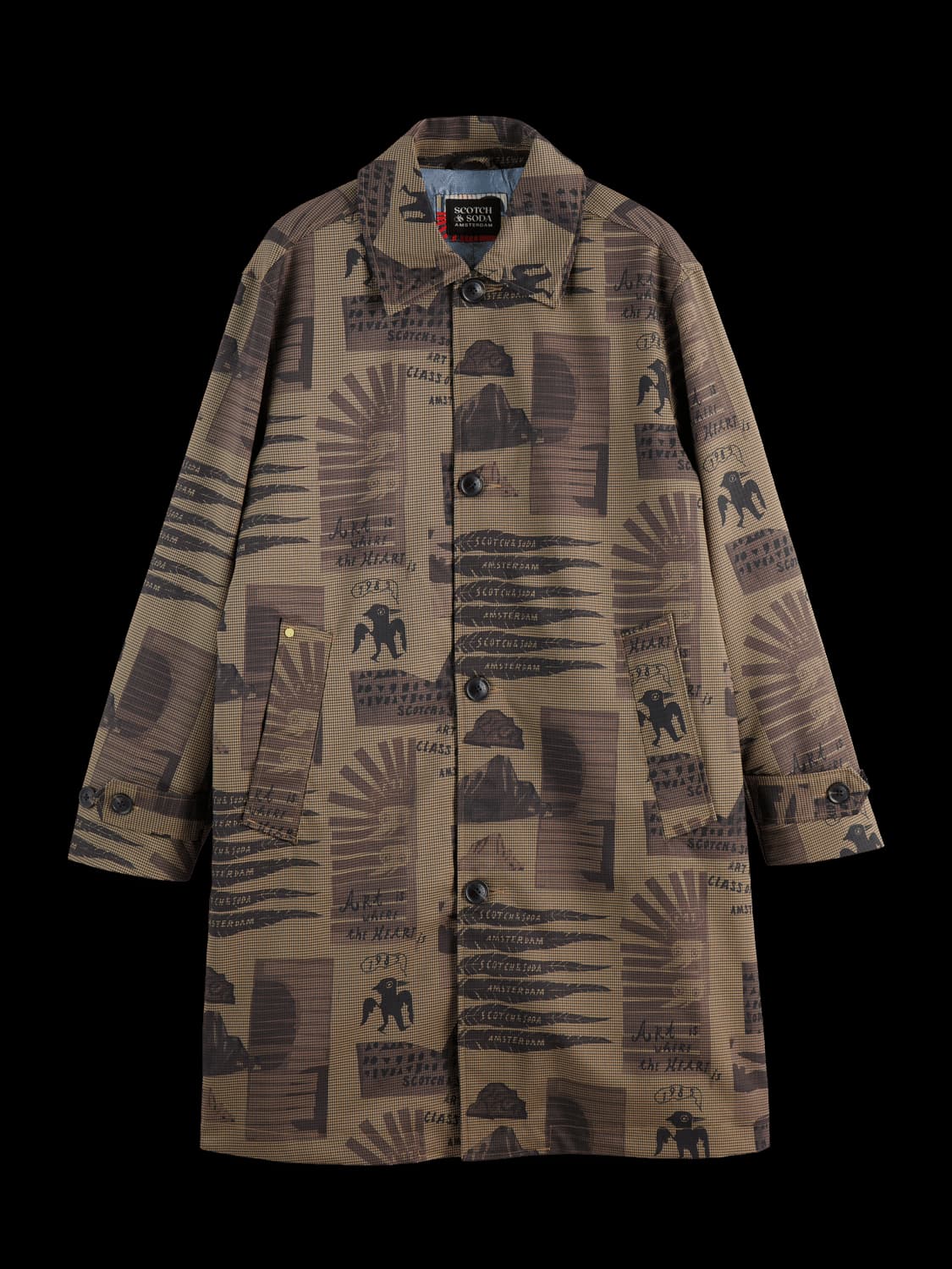 Collage Car Coat