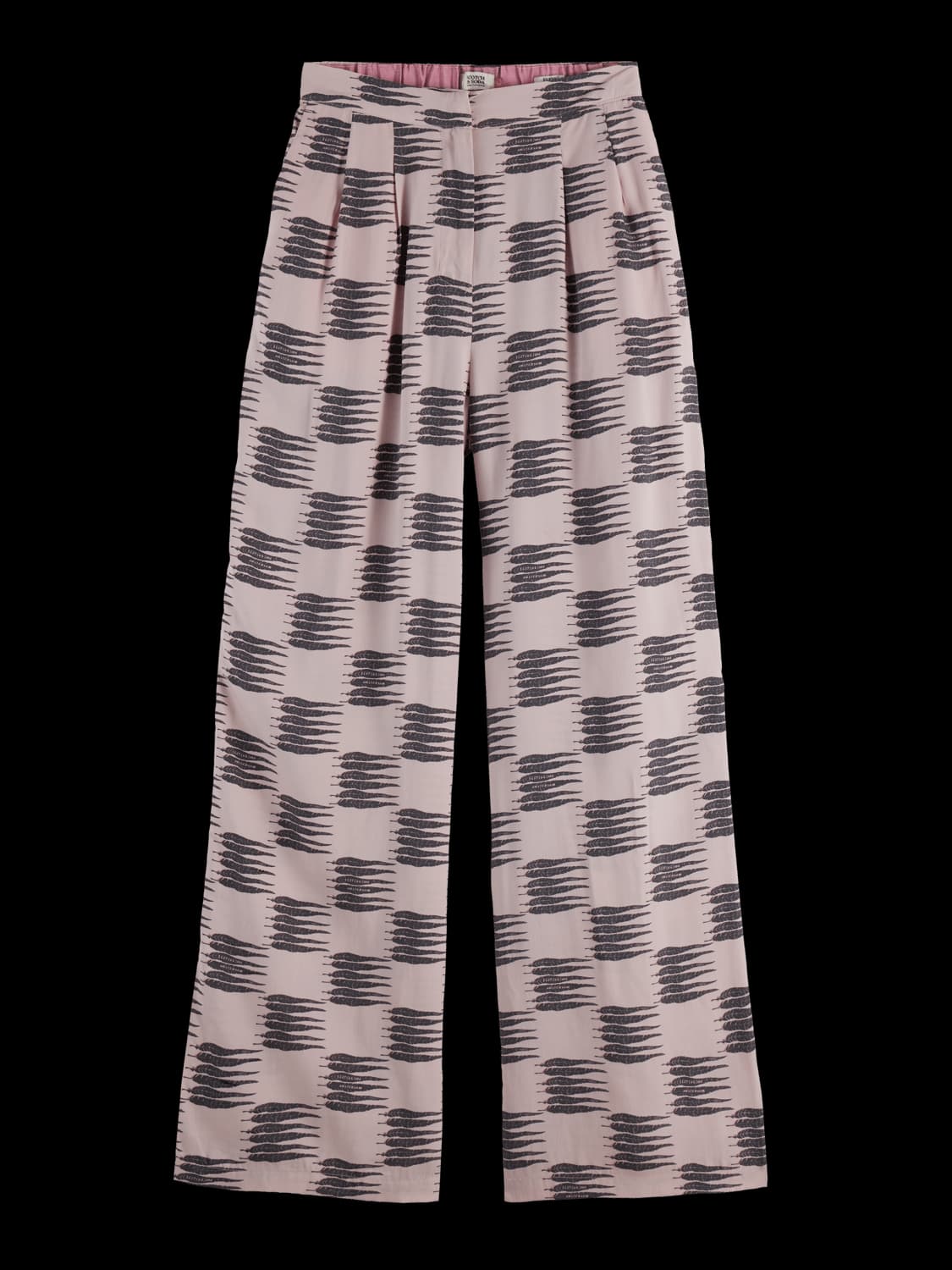 Eleni – High Rise Wide Leg Pyjama Pants