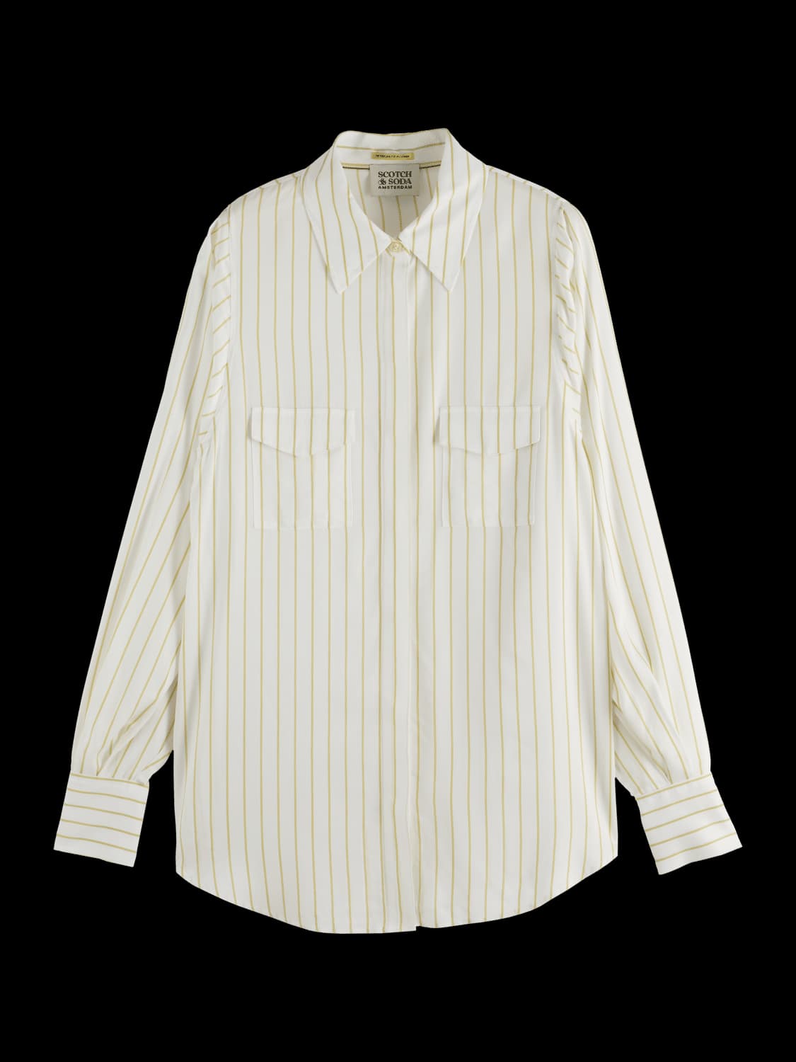 Striped Shirt With Pockets