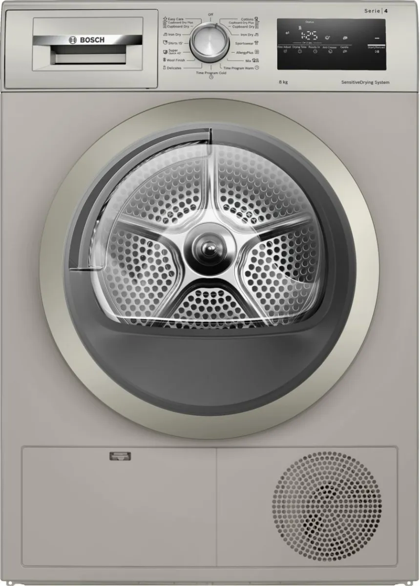 8kg Silver Series 4 Condenser Tumble Dryer WTN85401ZA Availability