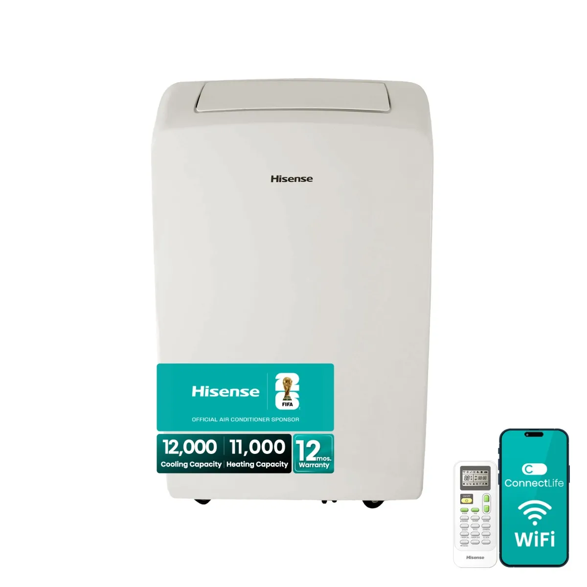 12000BTU Portable Air Conditioner AP-12HW4RNXS00 Availability