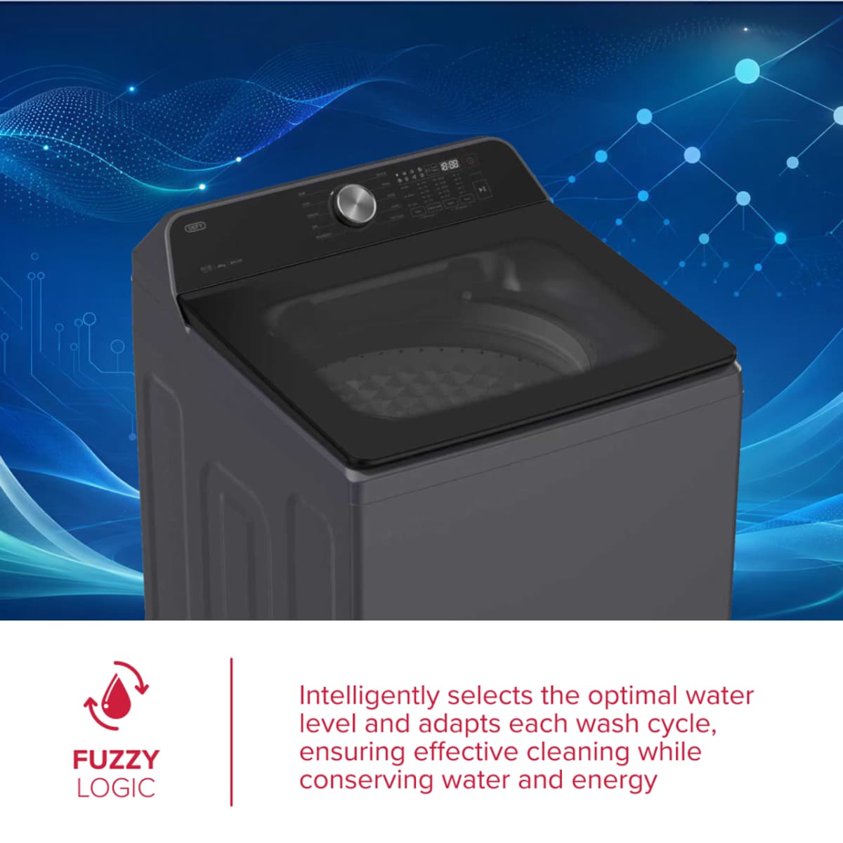 20kg Dark Grey Top Loader Washing Machine DTL200 Availability