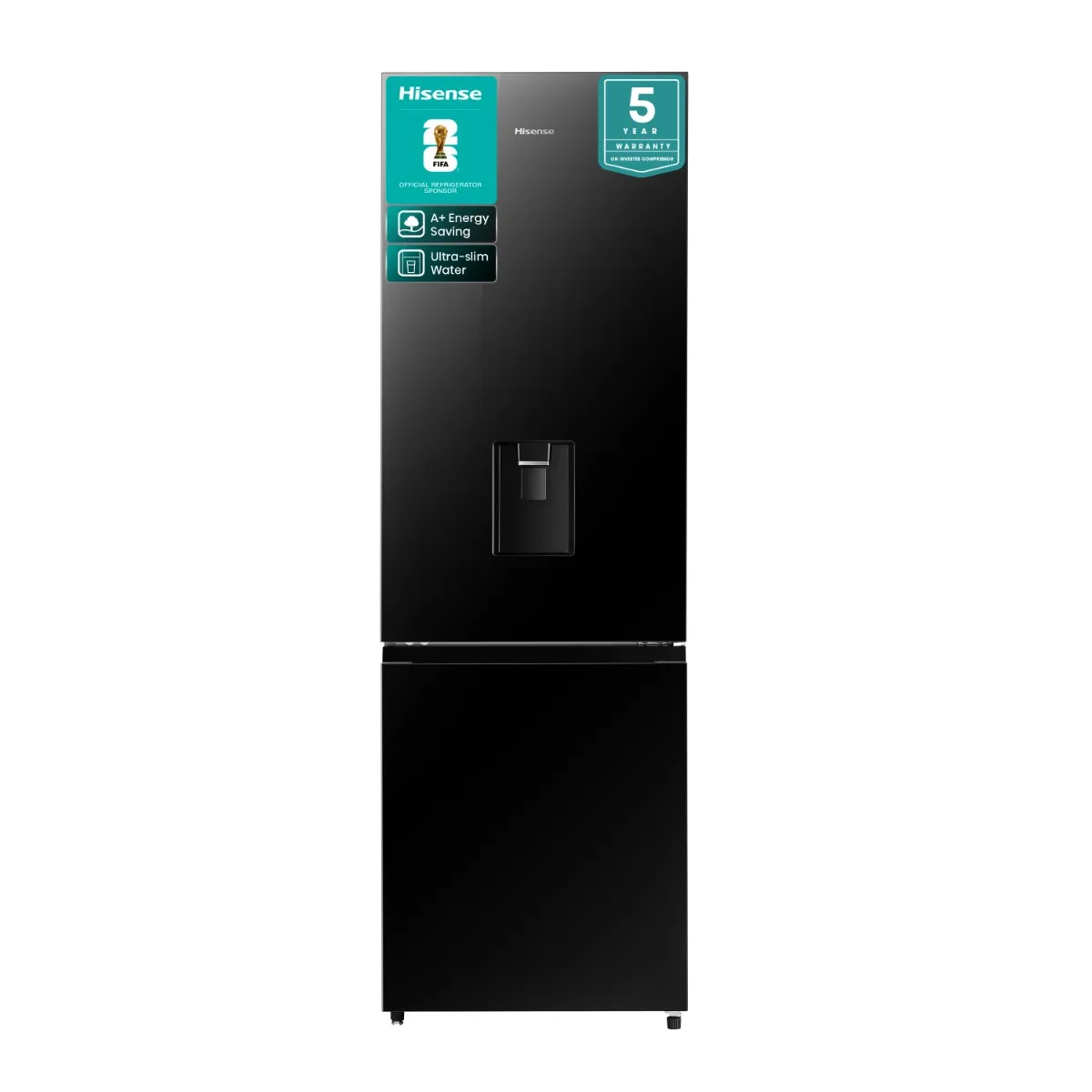 347L Black Fridge Combi Freezer H450BMIB-WD Availability