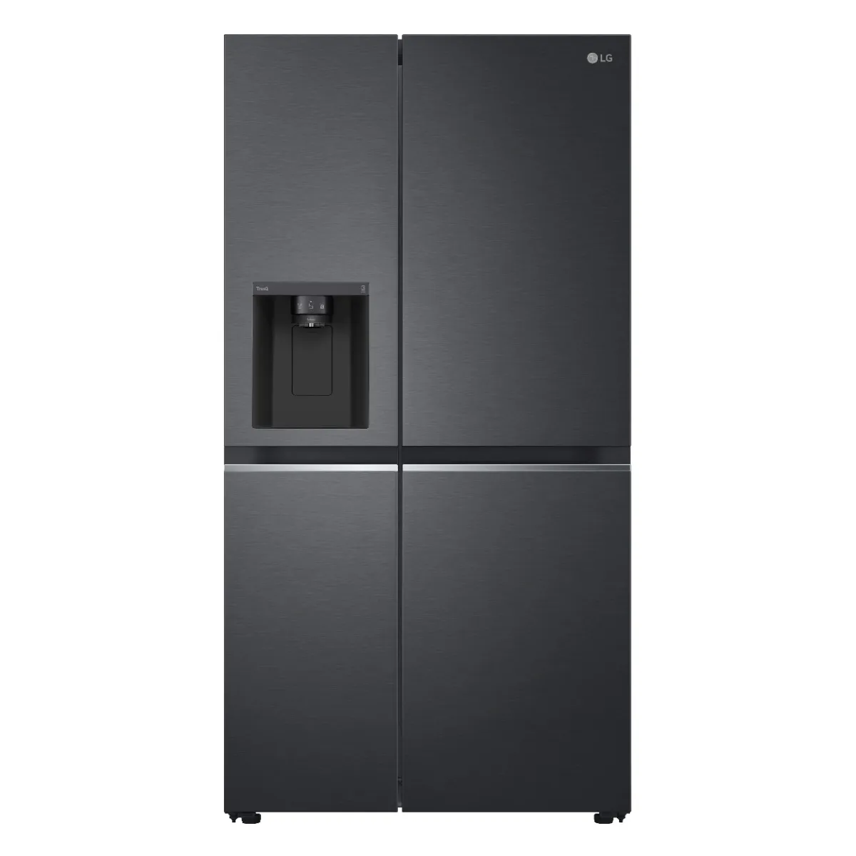 611Lt Matte Black Steel Side by Side Refrigerator GC-L257SQSL Availability