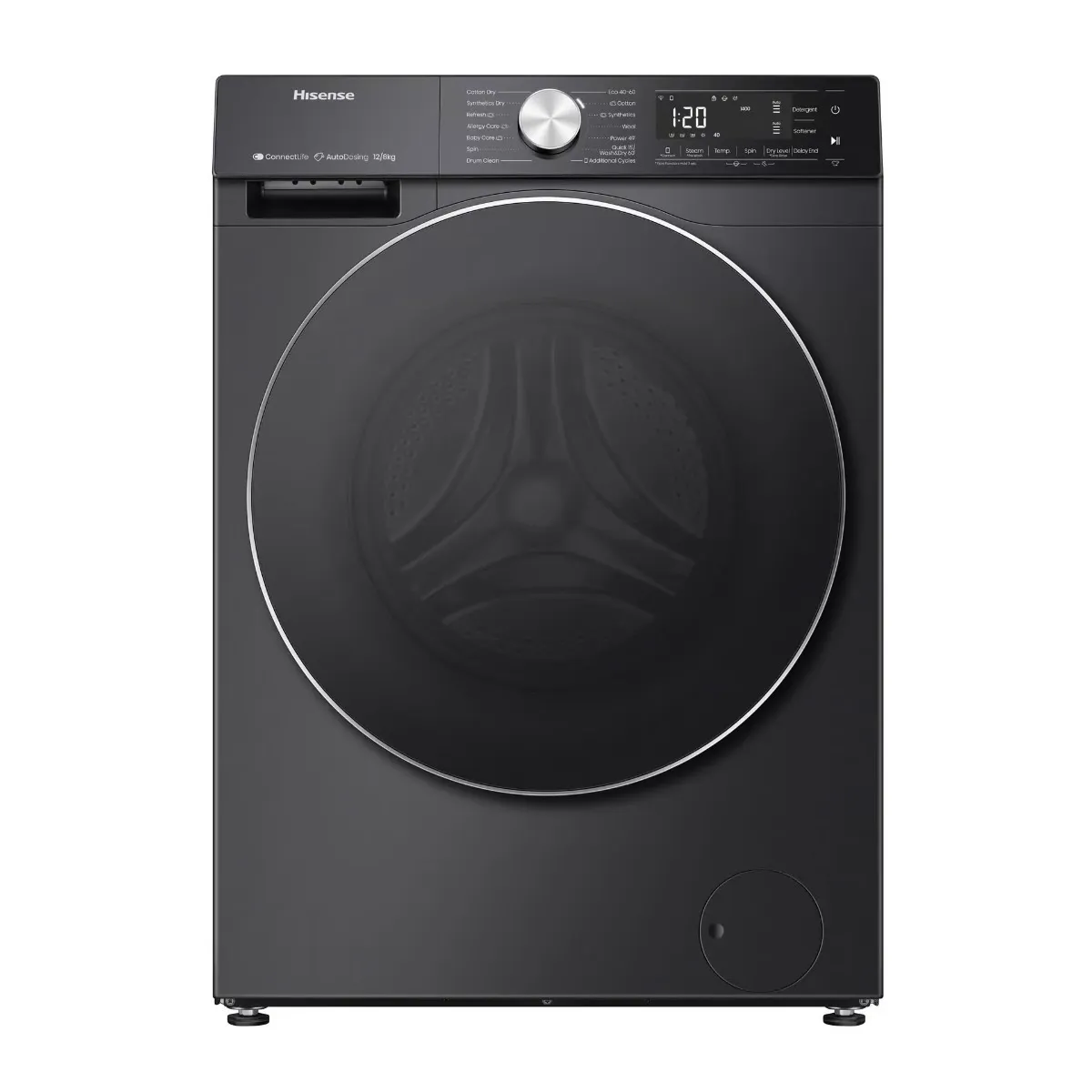 12/8kg Black 2 in 1 Washer Dryer WD5S1245BB Availability